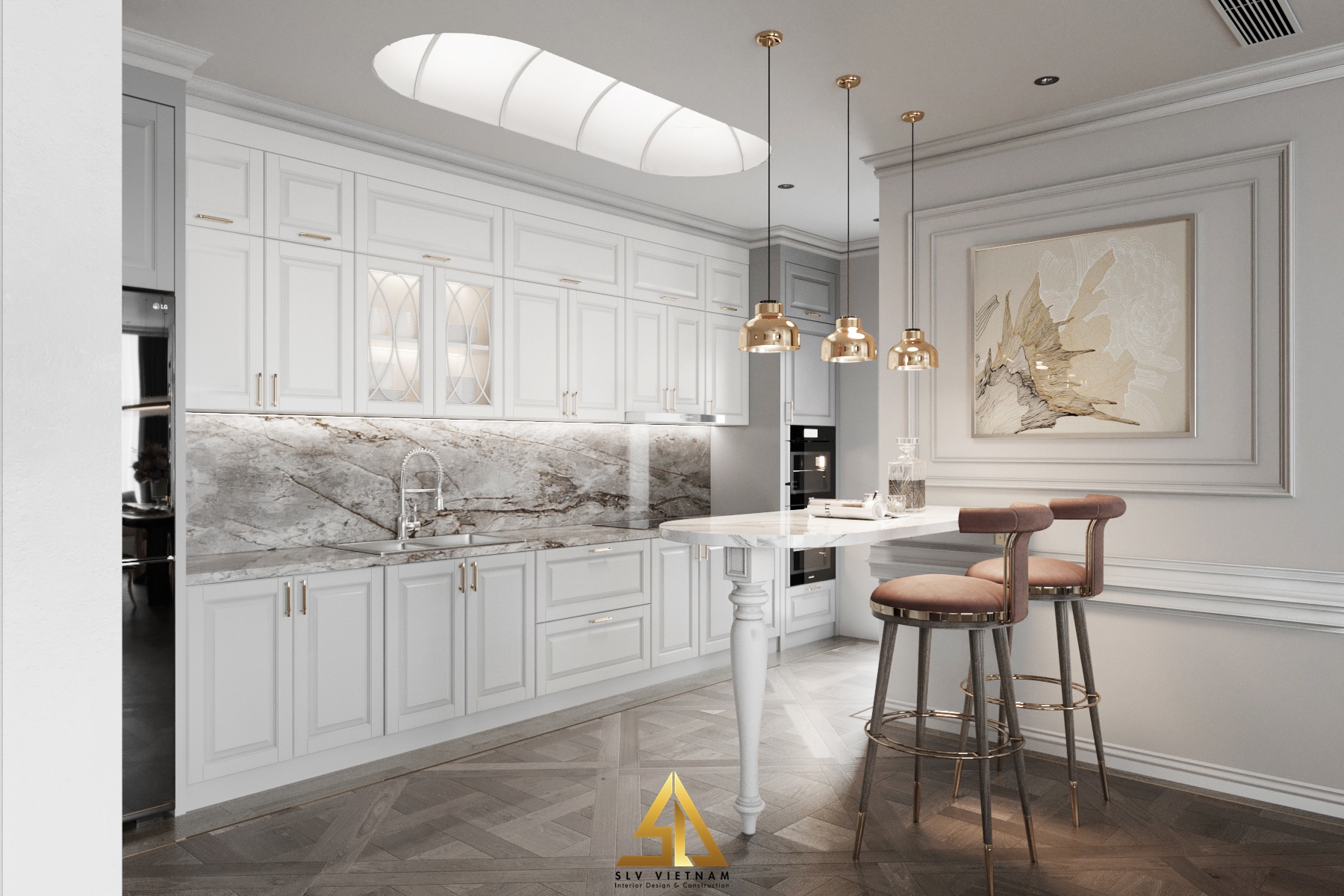 Phòng bếp (view 3) SLV Vietnam