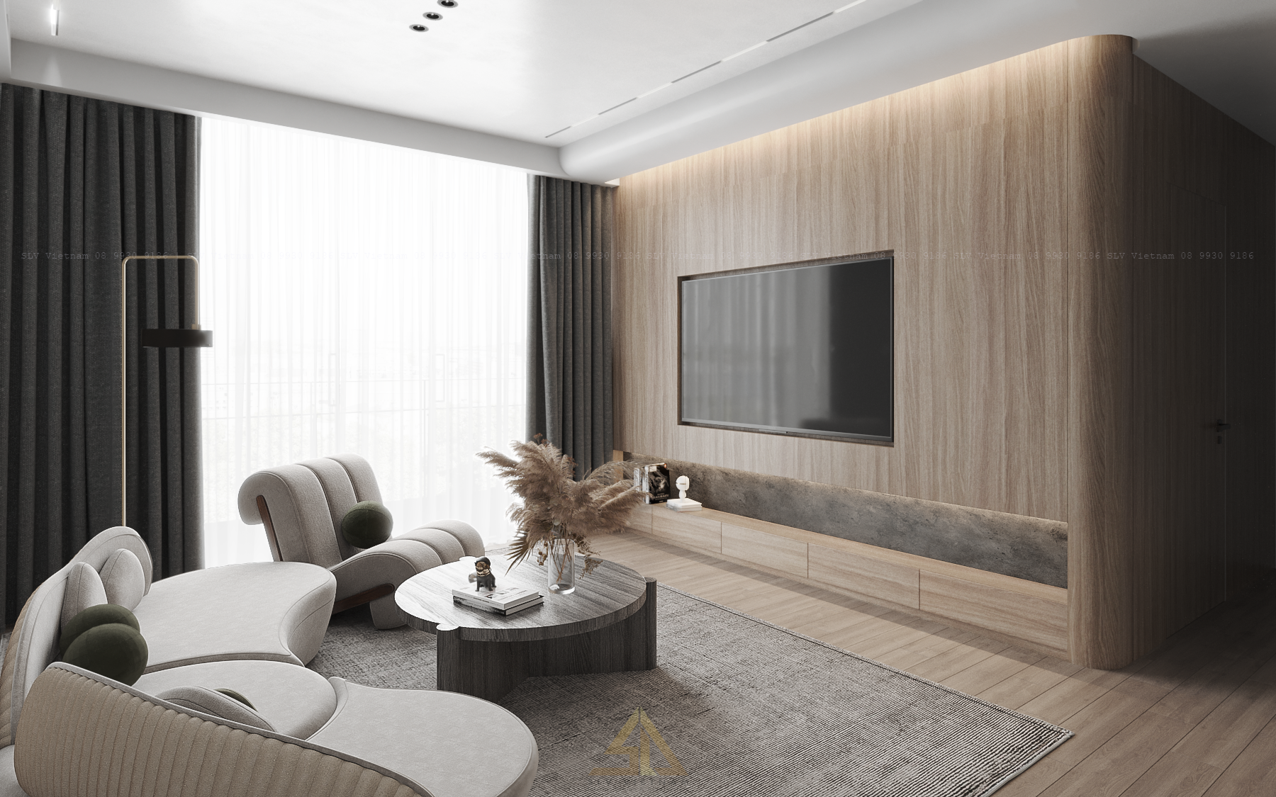 Phòng khách (view 1) SLV Vietnam