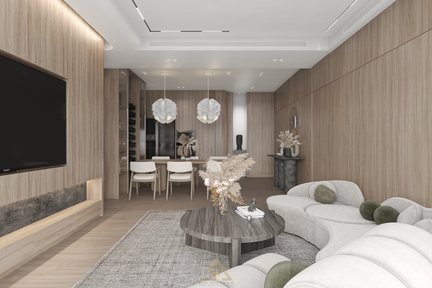 Phòng khách (view 3) SLV Vietnam