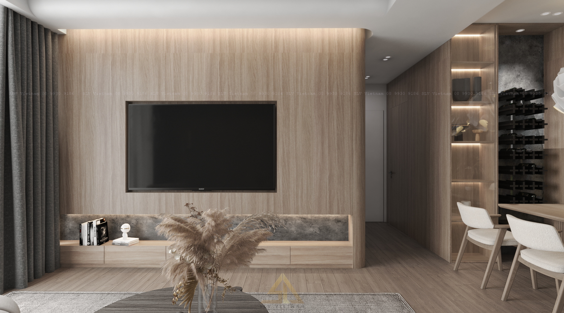 Phòng khách (view 2) SLV Vietnam