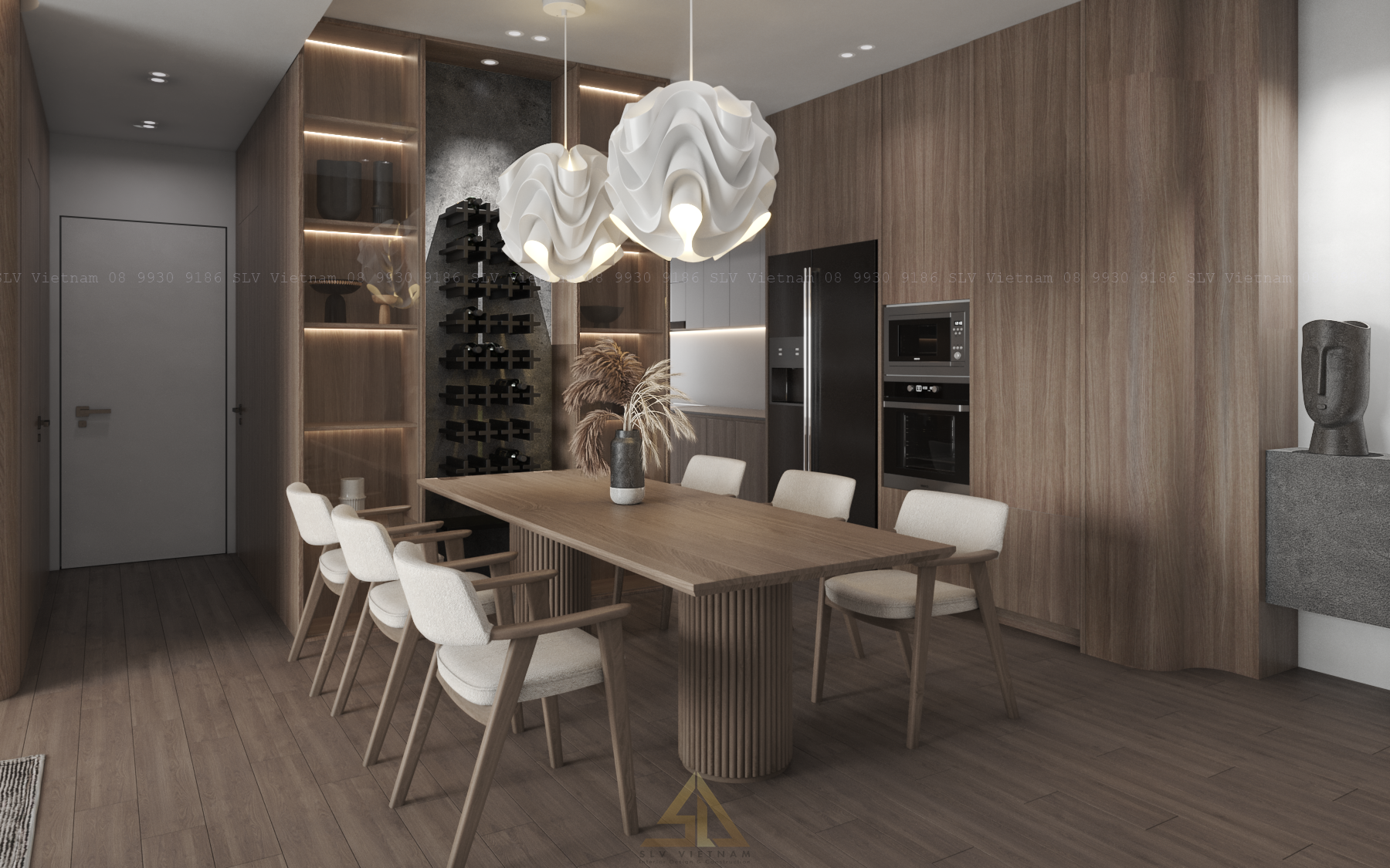 Phòng bếp (view 2) SLV Vietnam