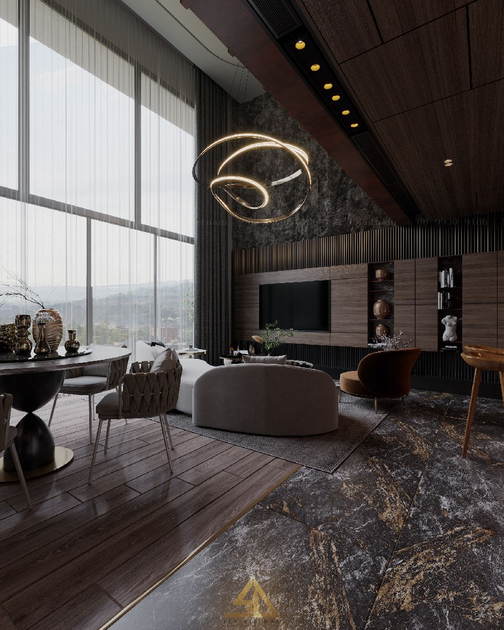 Phòng khách (view 1) SLV Vietnam