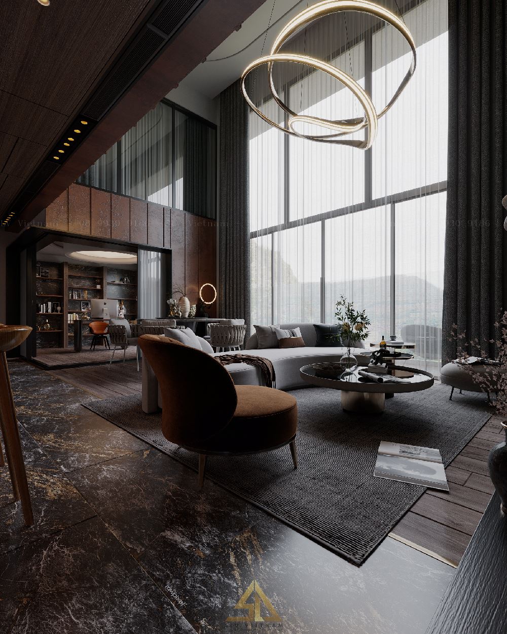 Phòng khách (view 2) SLV Vietnam