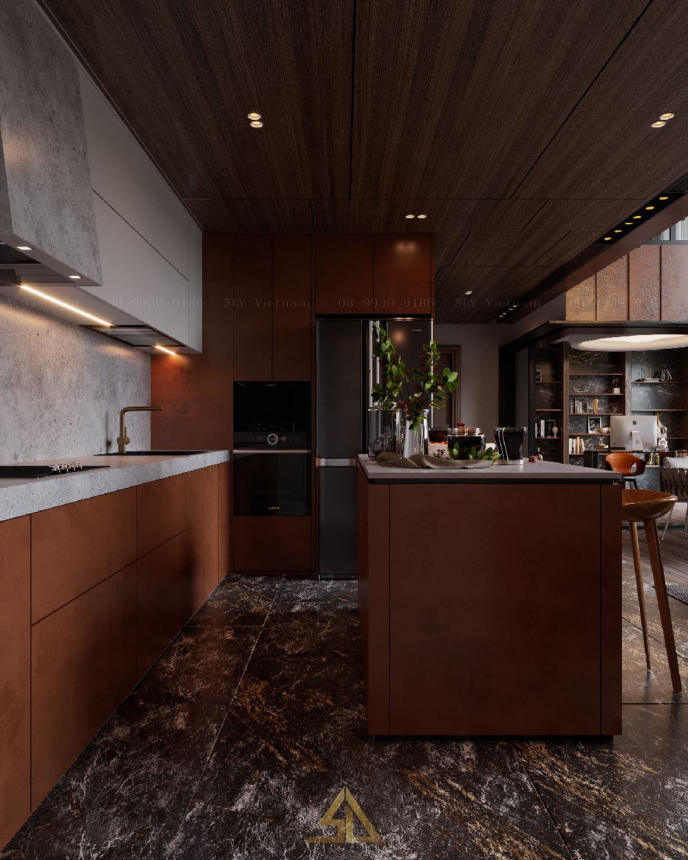 Phòng bếp (view 1) SLV Vietnam