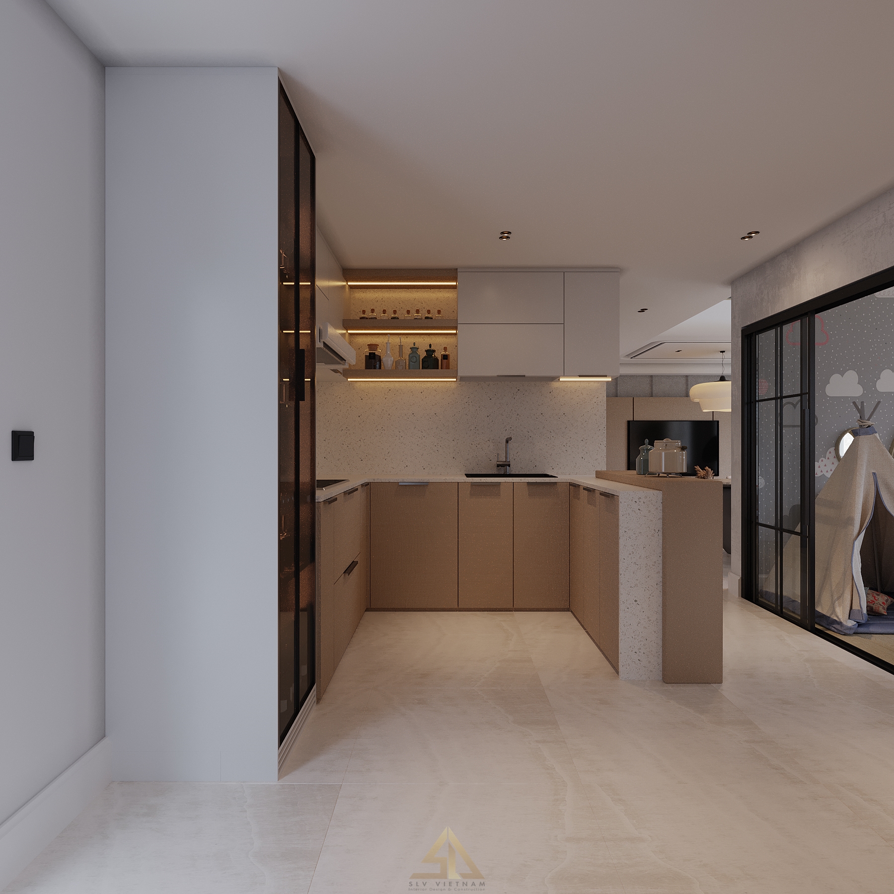 Phòng bếp (view 4) SLV Vietnam