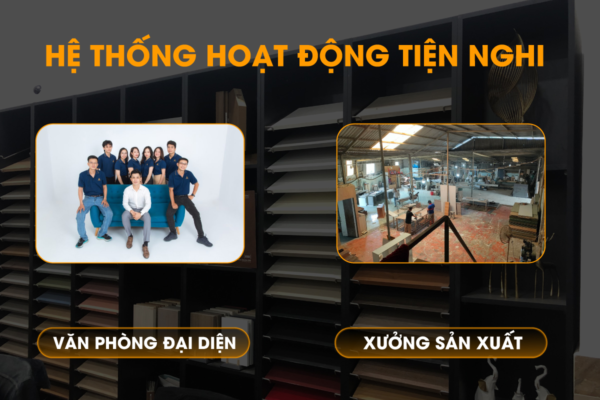 Hệ thống hoạt động tiện nghi tại SLV Vietnam