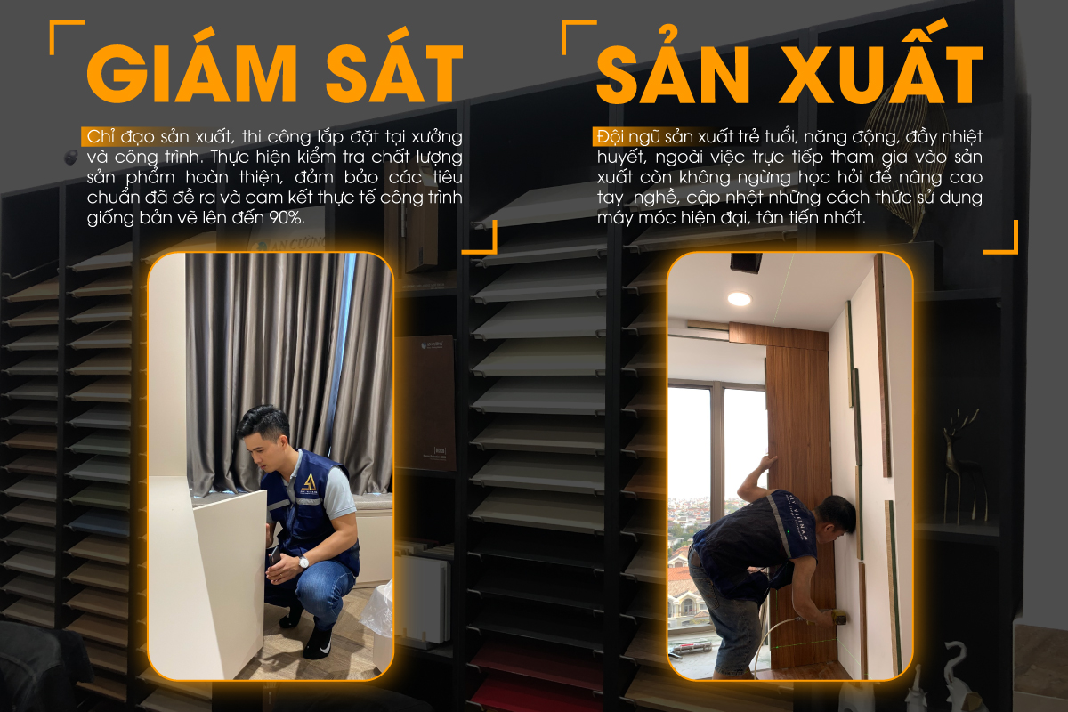 Giám sát và sản xuất chuyên nghiệp tại SLV Vietnam