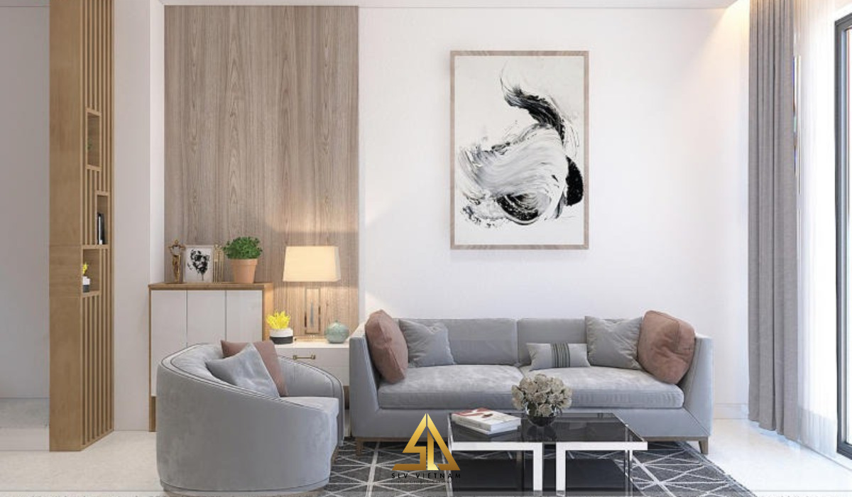 Thiết kế tổng thể phòng khách