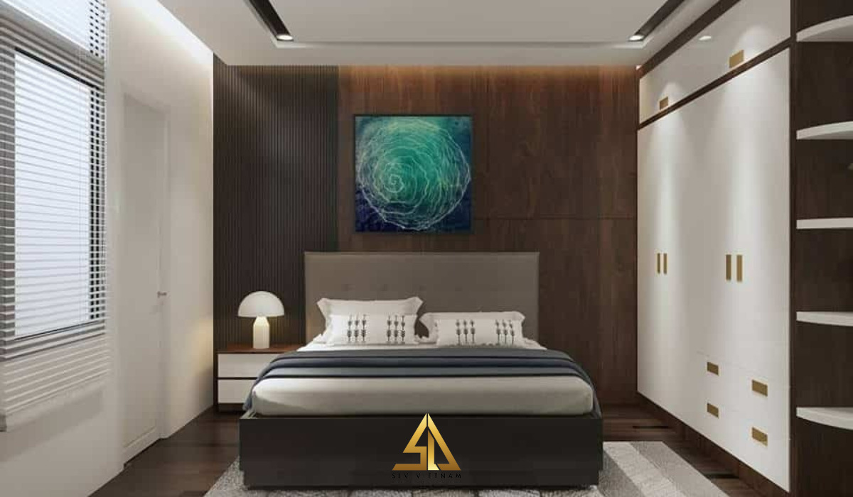 Phòng ngủ thứ 1 trong ngôi nhà 60m2