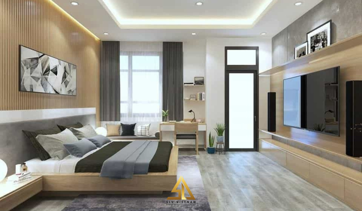 Phòng ngủ thứ 2 nhà ống