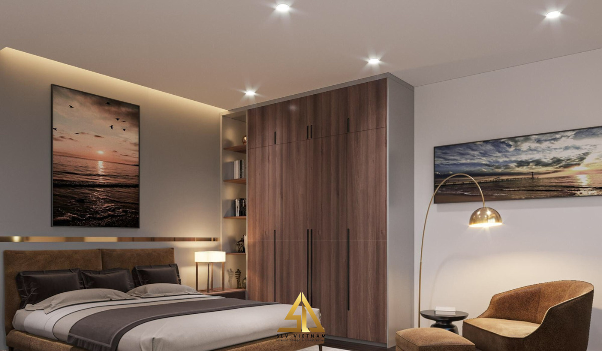 Cách bố trí đơn giản cho phòng ngủ thứ 2