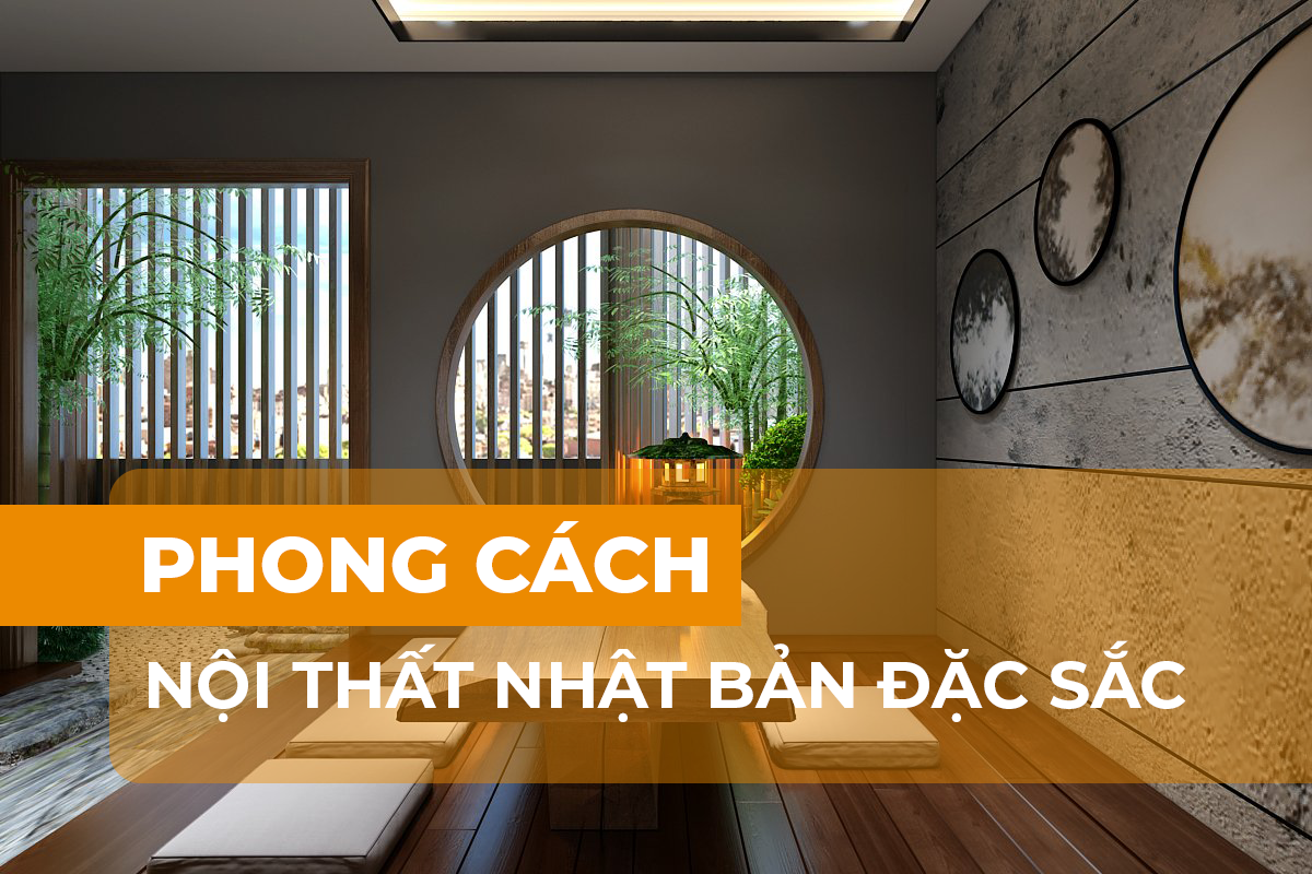 Phong cách nội thất Nhật Bản