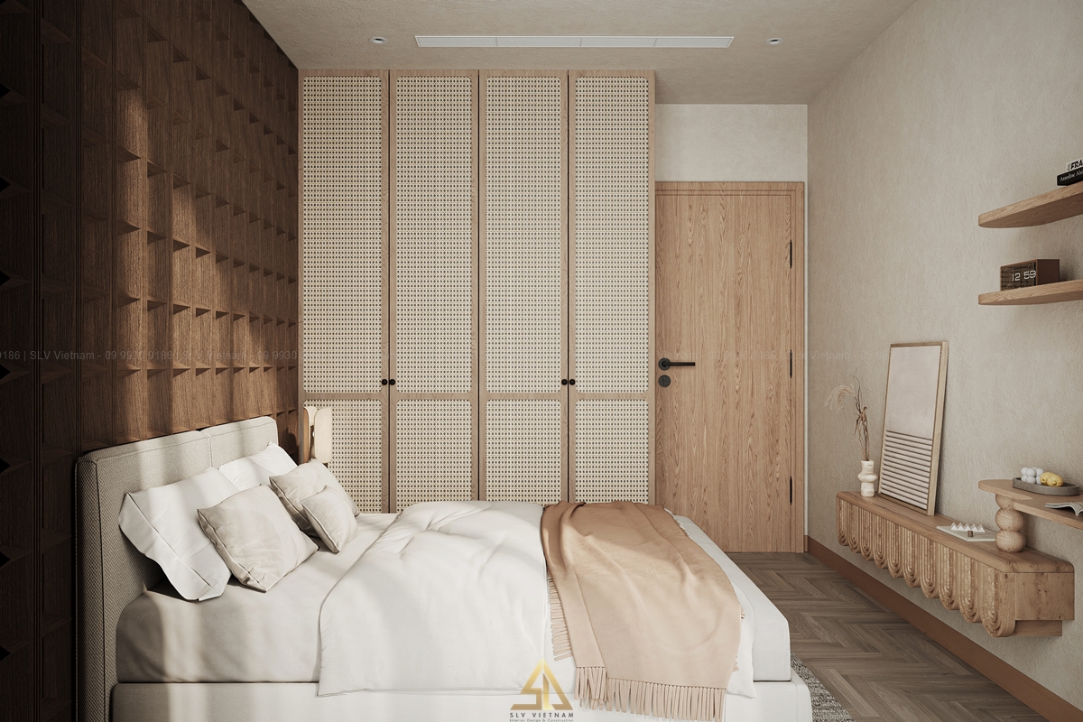 Phòng ngủ có diện tích phù hợp (Nguồn ảnh: SLV Vietnam)