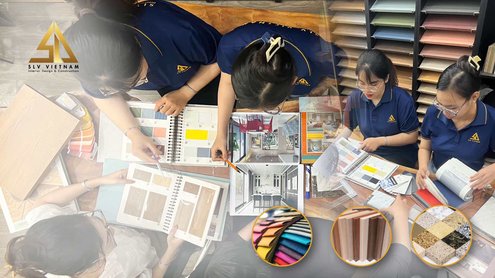 Đội ngũ nhân viên chuyên nghiệp và tận tâm tại SLV Vietnam