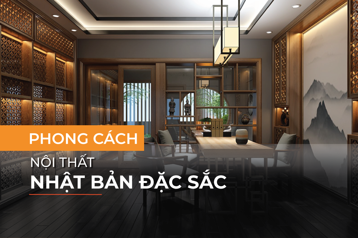 Phong cách nội thất Nhật Bản