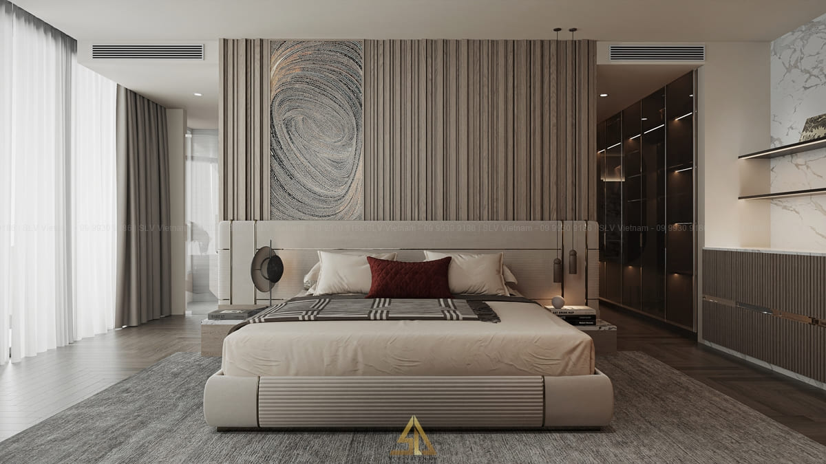 Mẫu 2: Không gian hiện đại ngập tràn ánh sáng tự nhiên (Nguồn ảnh: SLV Vietnam)