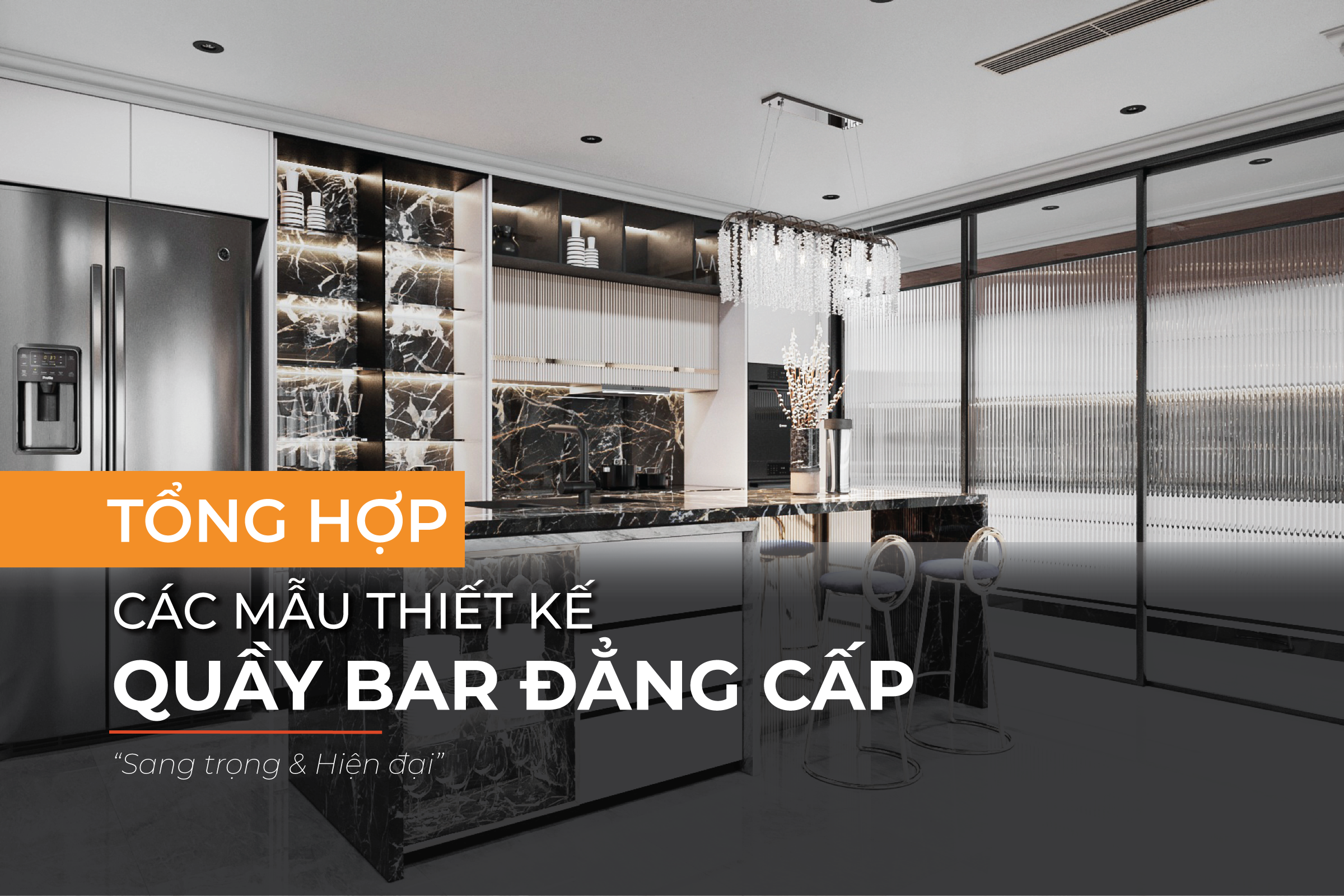 Mẫu thiết kế quầy bar