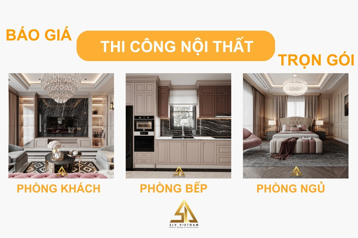 Thi công nội thất trọn gói
