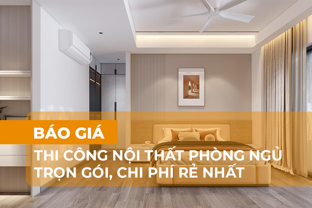 Thi công nội thất phòng ngủ SLV Vietnam