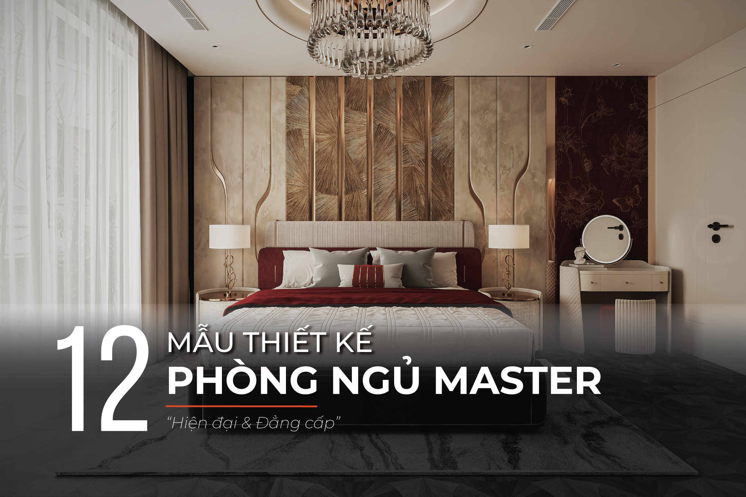 Mẫu thiết kế phòng ngủ master