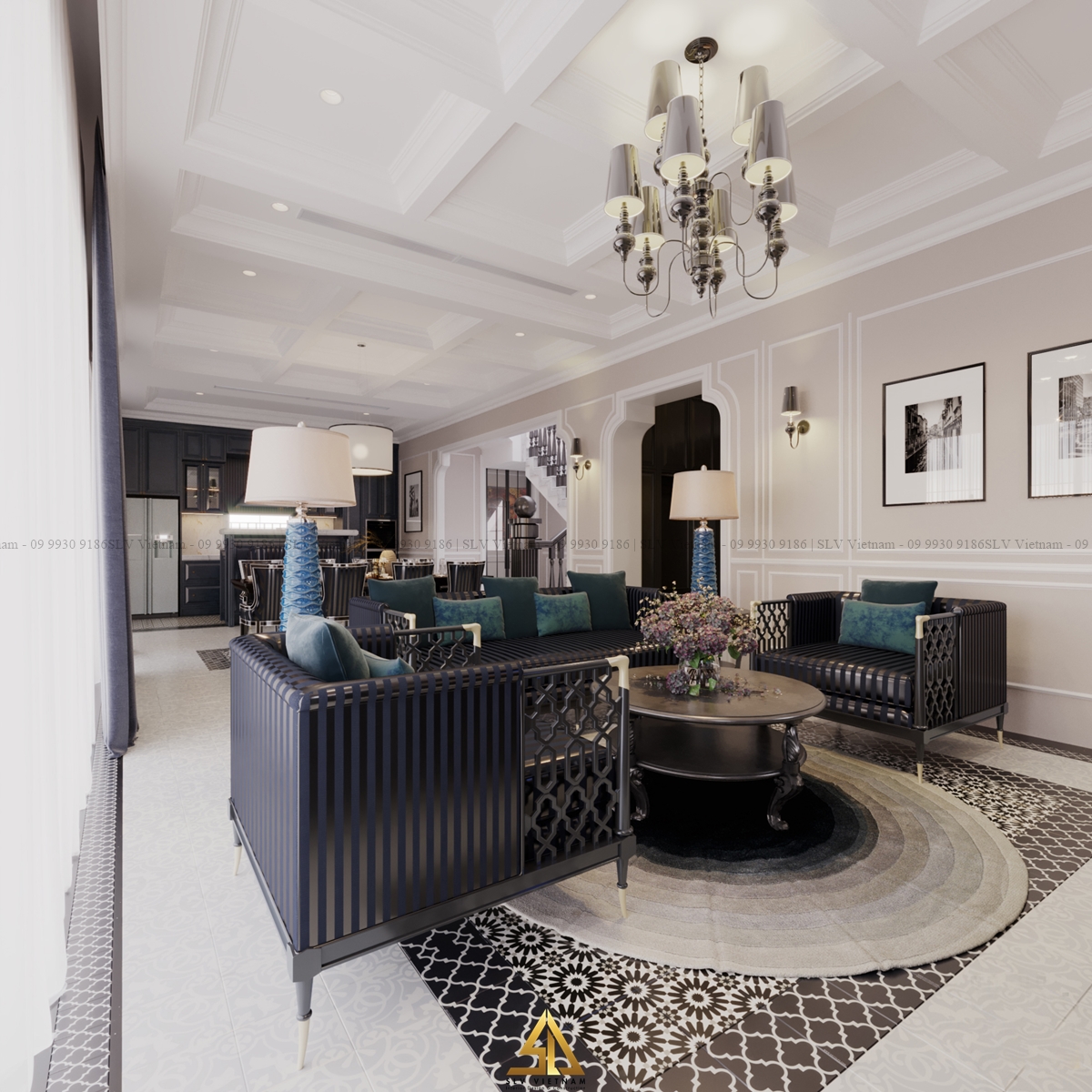 Phòng khách (view 3) SLV Vietnam