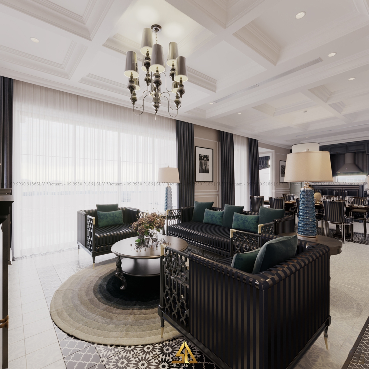 Phòng khách (view 4) SLV Vietnam