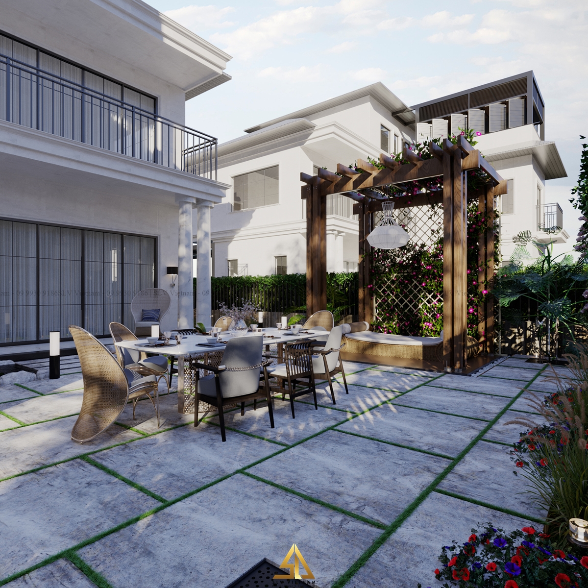 Sân vườn (view 10) SLV Vietnam