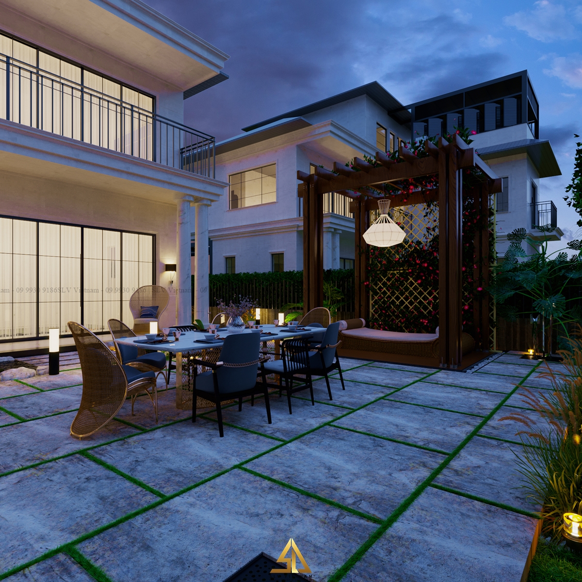 Sân vườn (view 2) SLV Vietnam