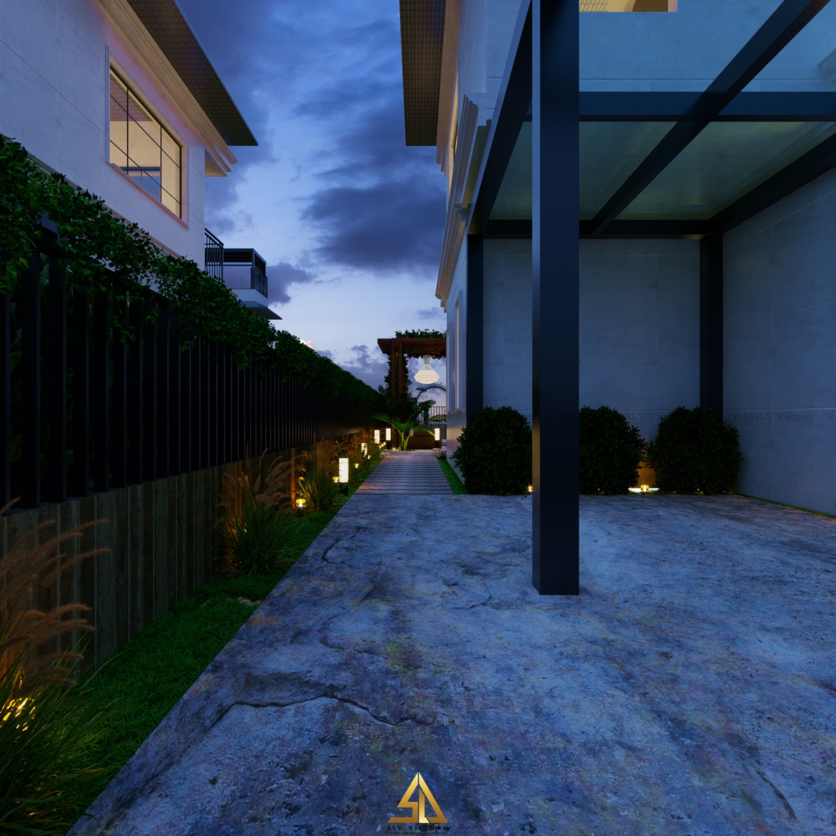 Sân vườn (view 4) SLV Vietnam