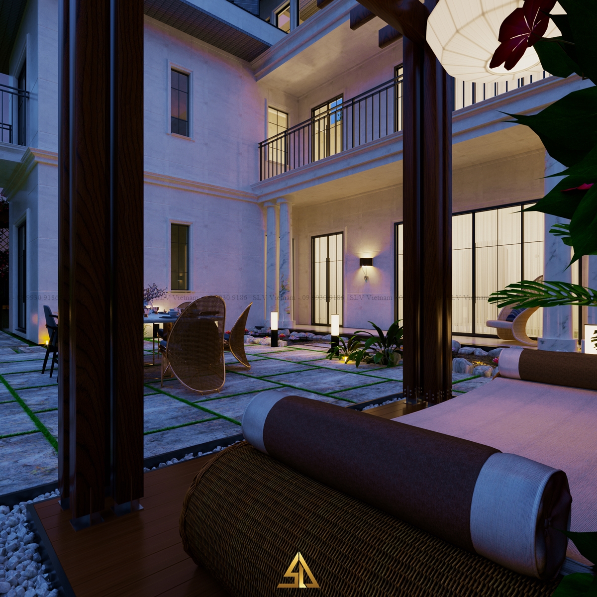 Sân vườn (view 5) SLV Vietnam