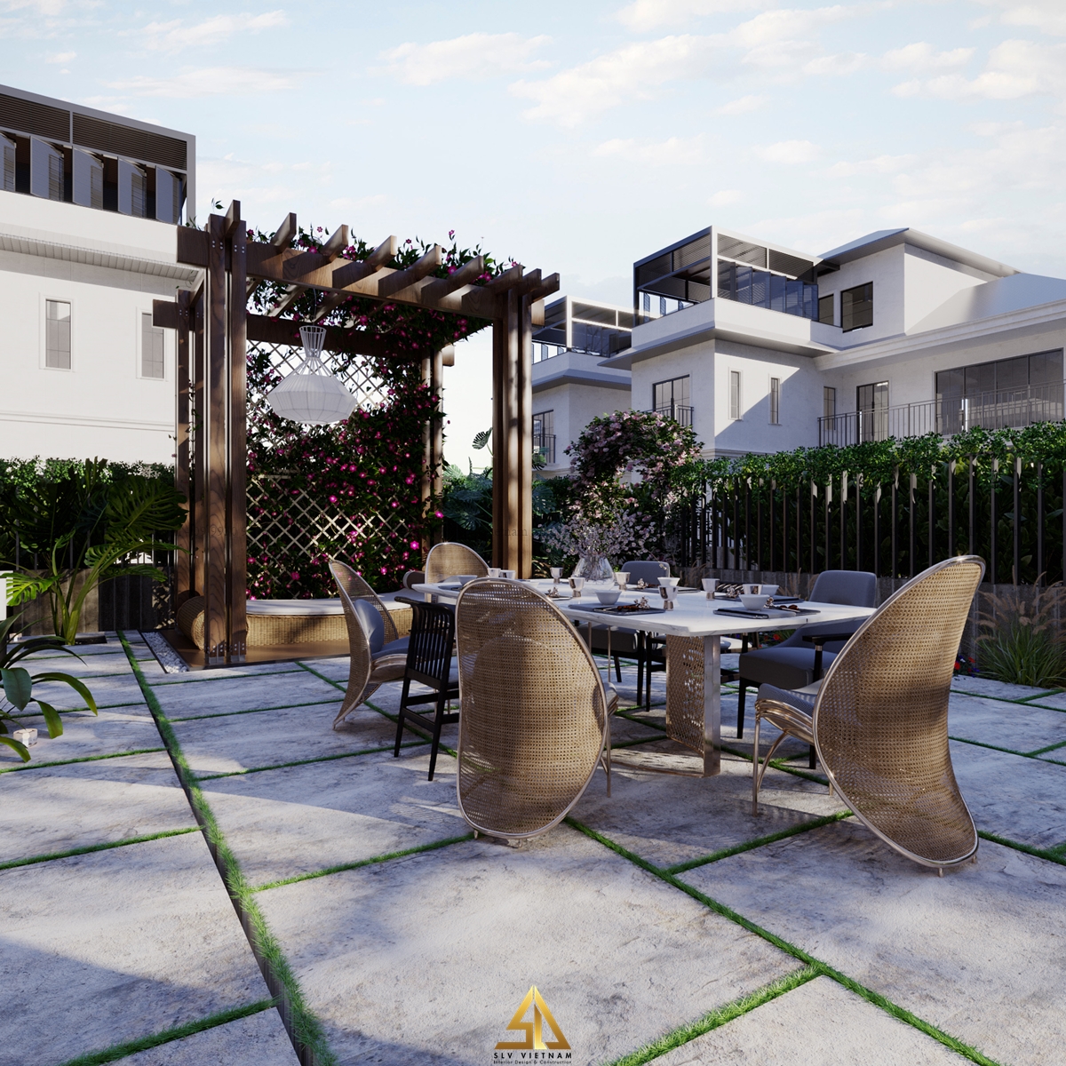 Sân vườn (view 8) SLV Vietnam