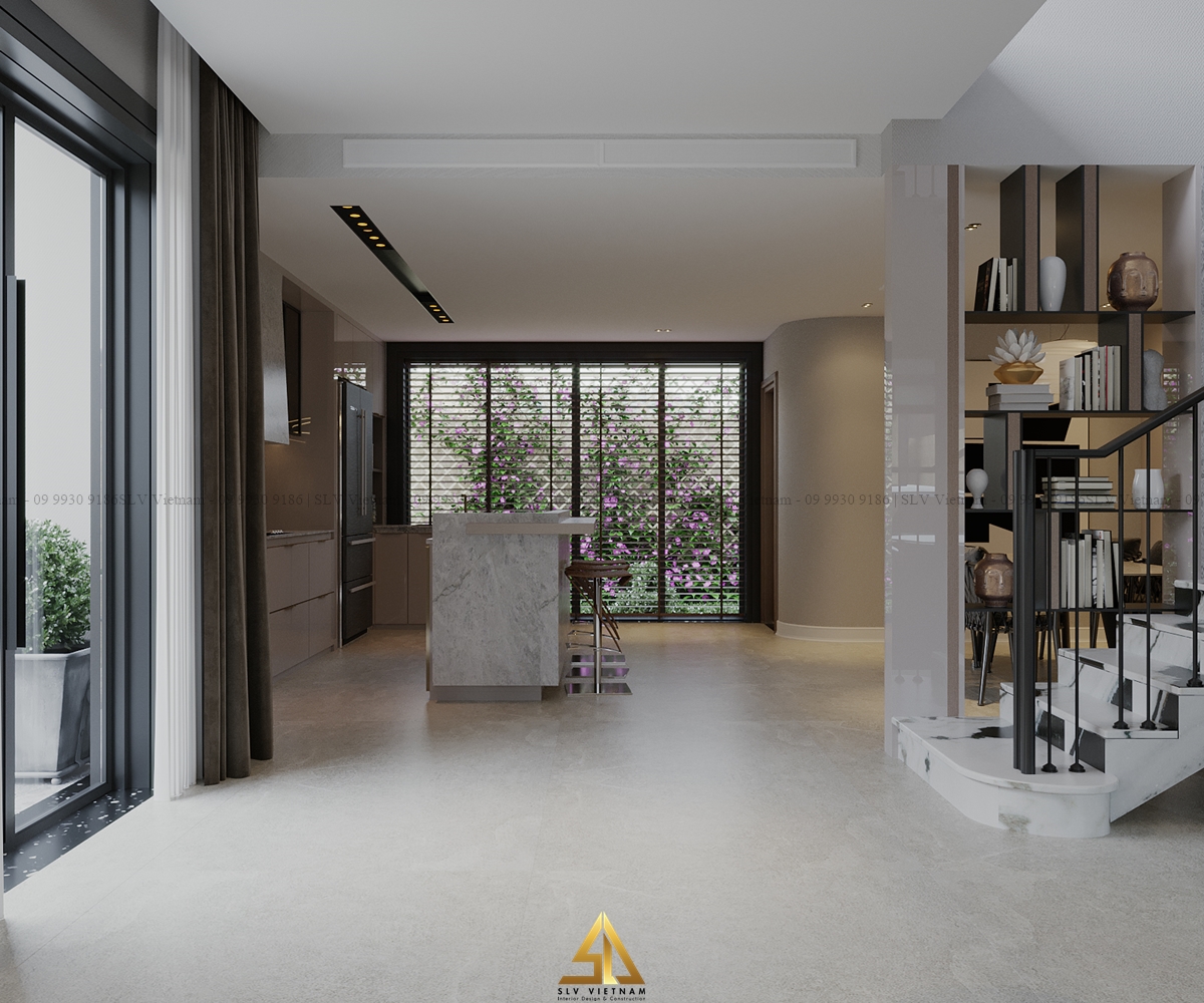 Sảnh vào nhà (view 1) SLV Vietnam