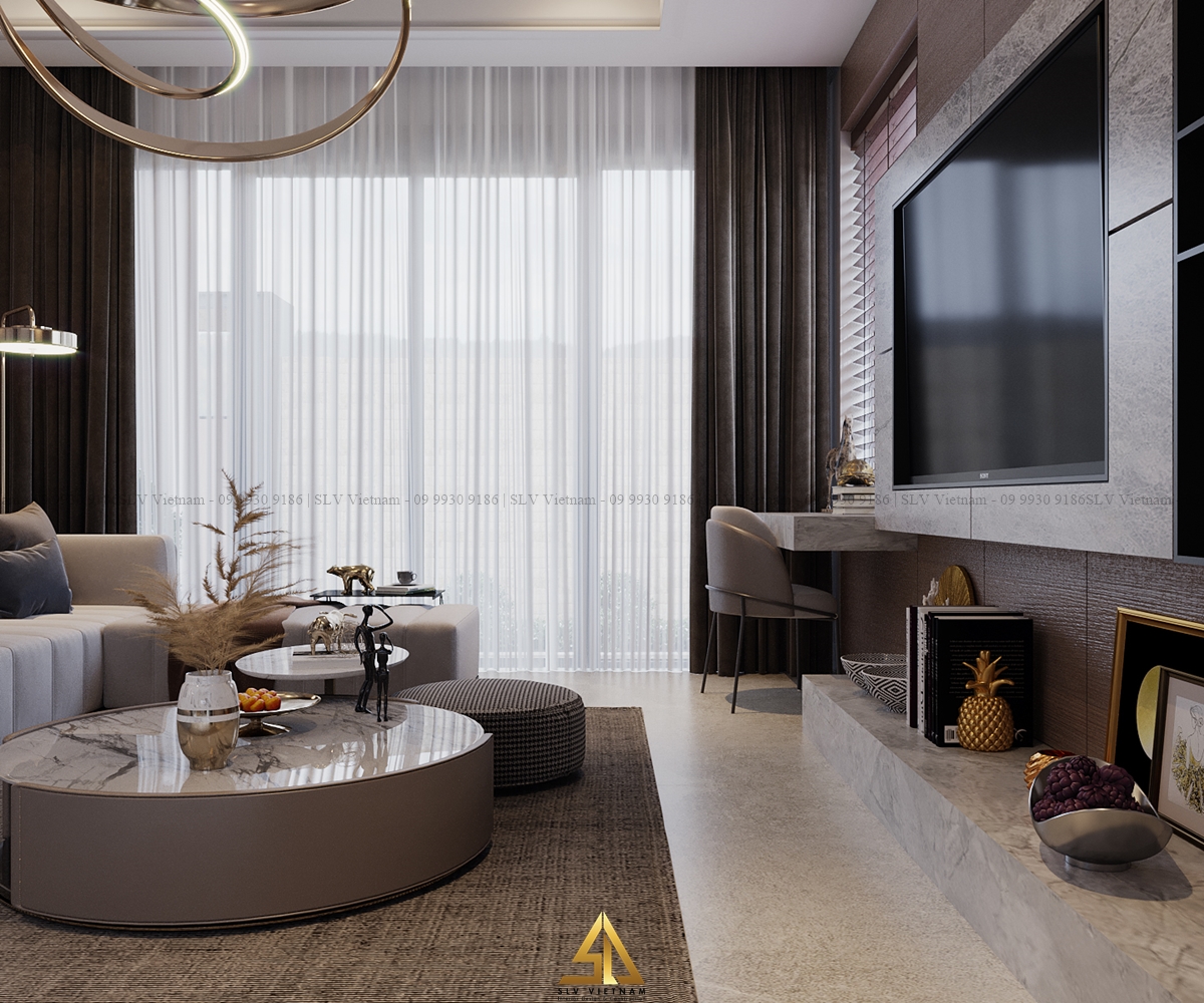 Phòng khách (view 2) SLV Vietnam
