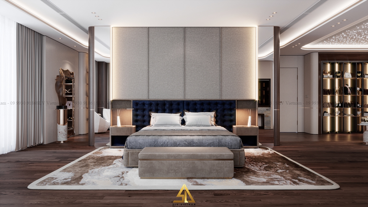 Phòng ngủ master (view 2) Nguồn ảnh: SLV Vietnam