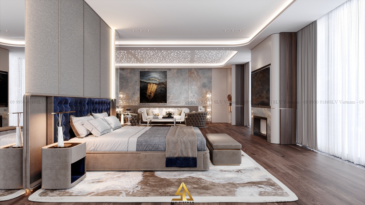 Phòng ngủ master (view 3) Nguồn ảnh: SLV Vietnam