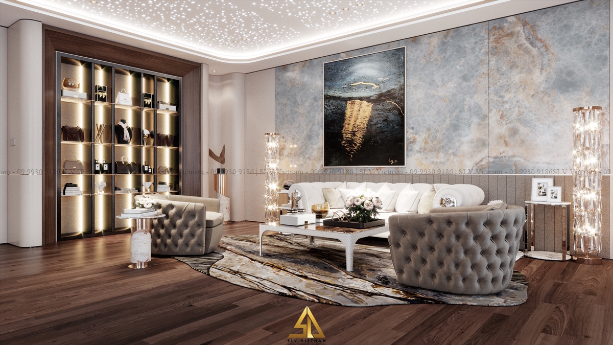 Phòng ngủ master (view 4) Nguồn ảnh: SLV Vietnam