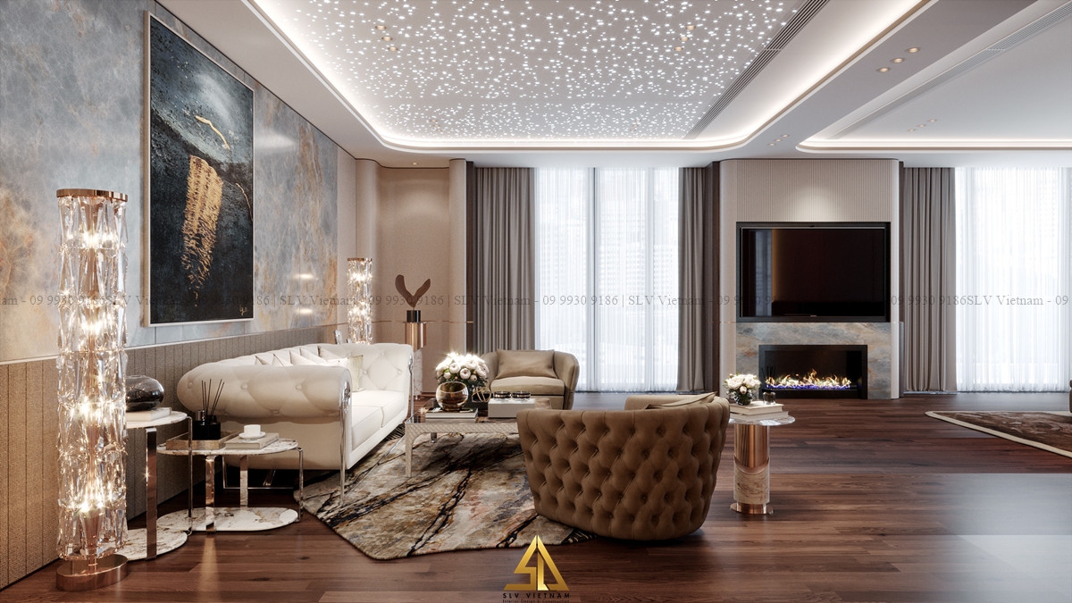 Phòng ngủ master (view 5) Nguồn ảnh: SLV Vietnam