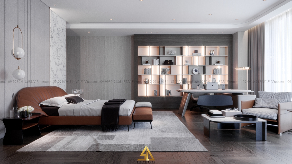 Phòng ngủ 2 (view 2) Nguồn ảnh: SLV Vietnam