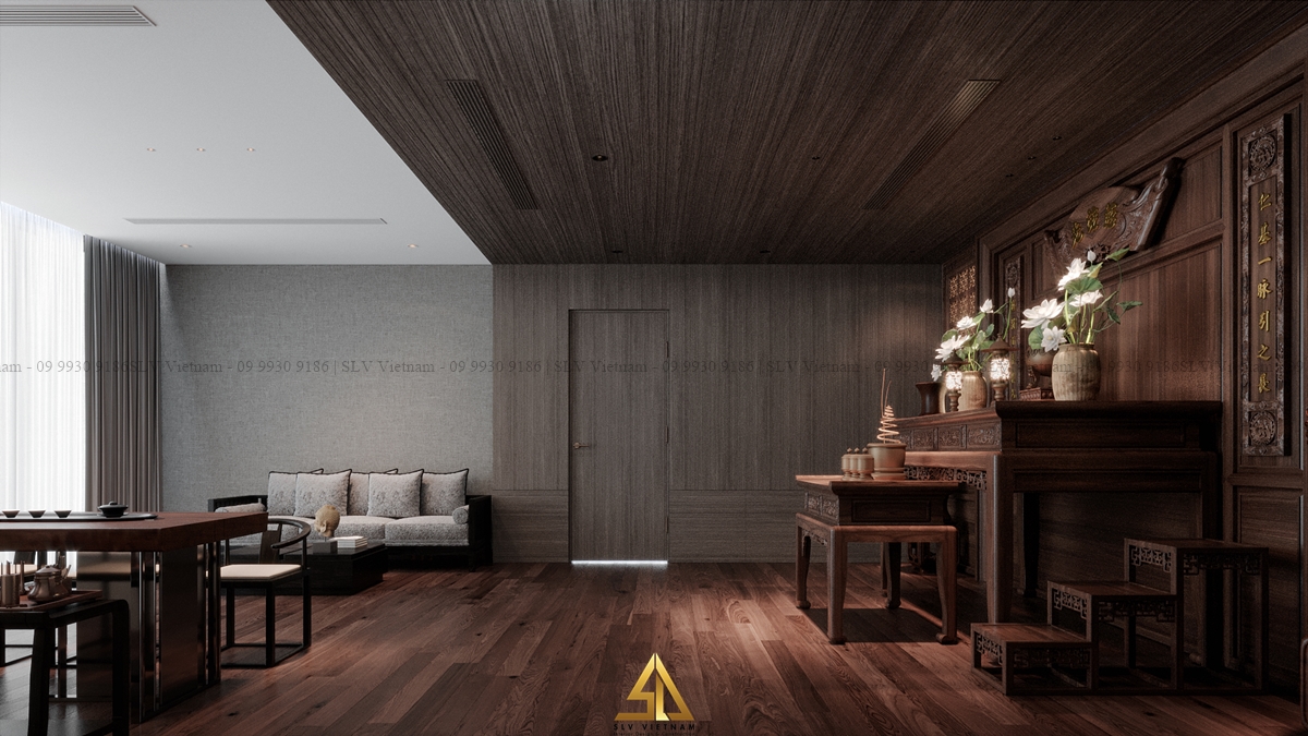 Phòng thờ (view 2) Nguồn ảnh: SLV Vietnam