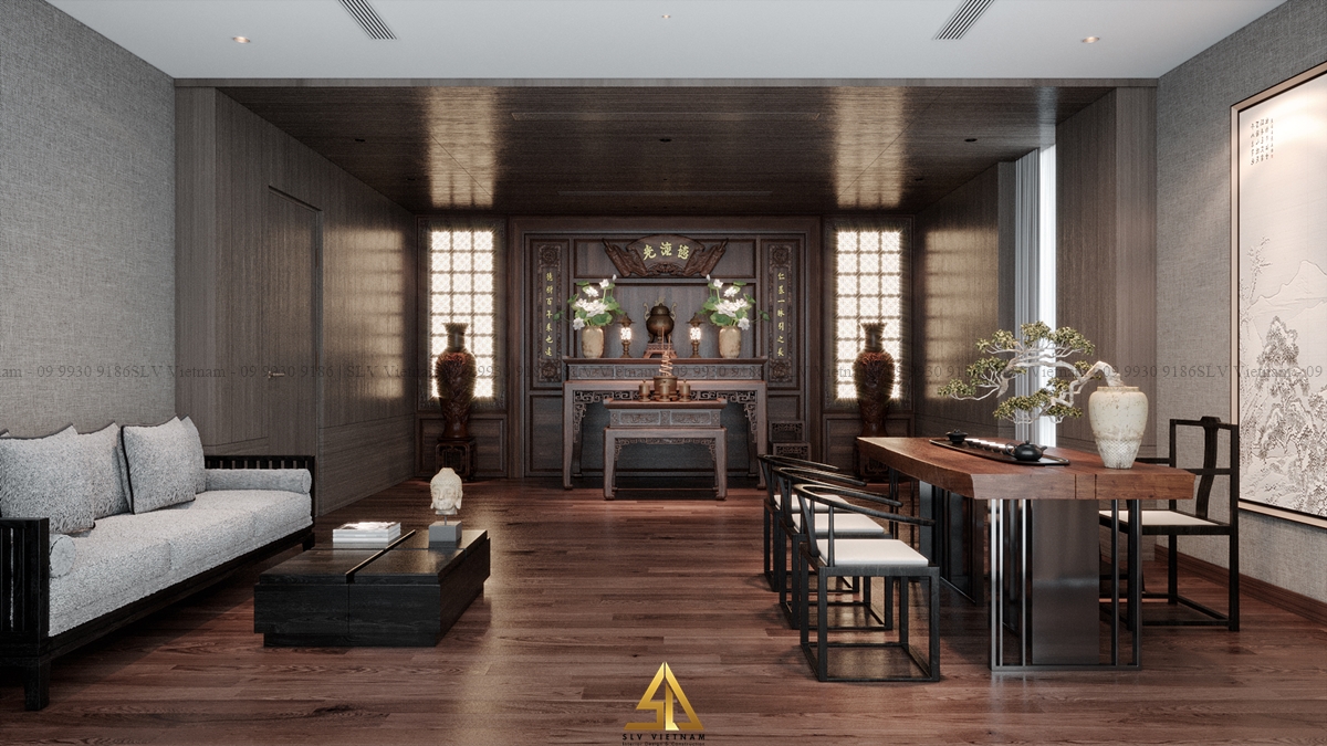 Phòng thờ (view 3) Nguồn ảnh: SLV Vietnam