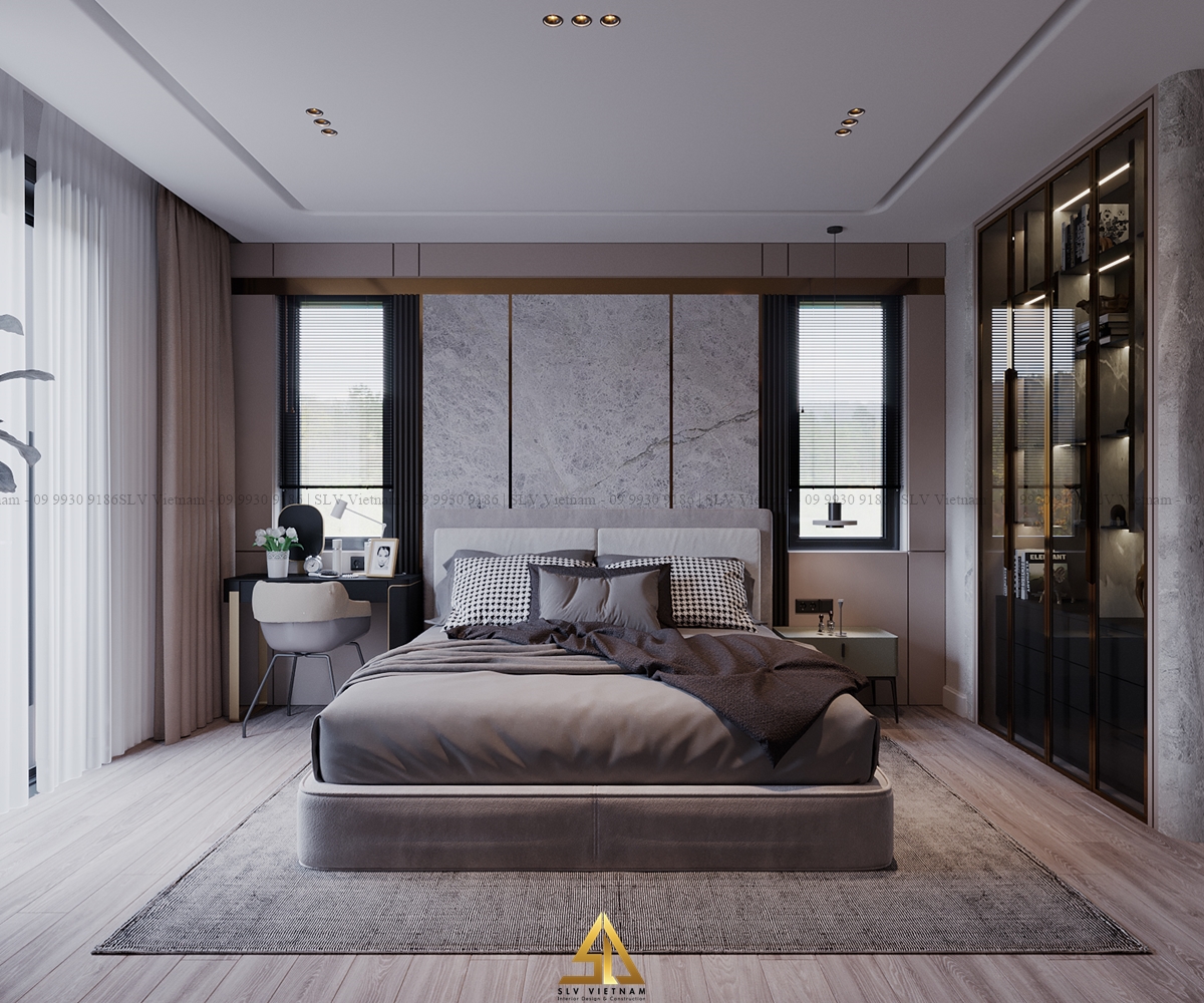 Phòng ngủ master (view 1) SLV Vietnam