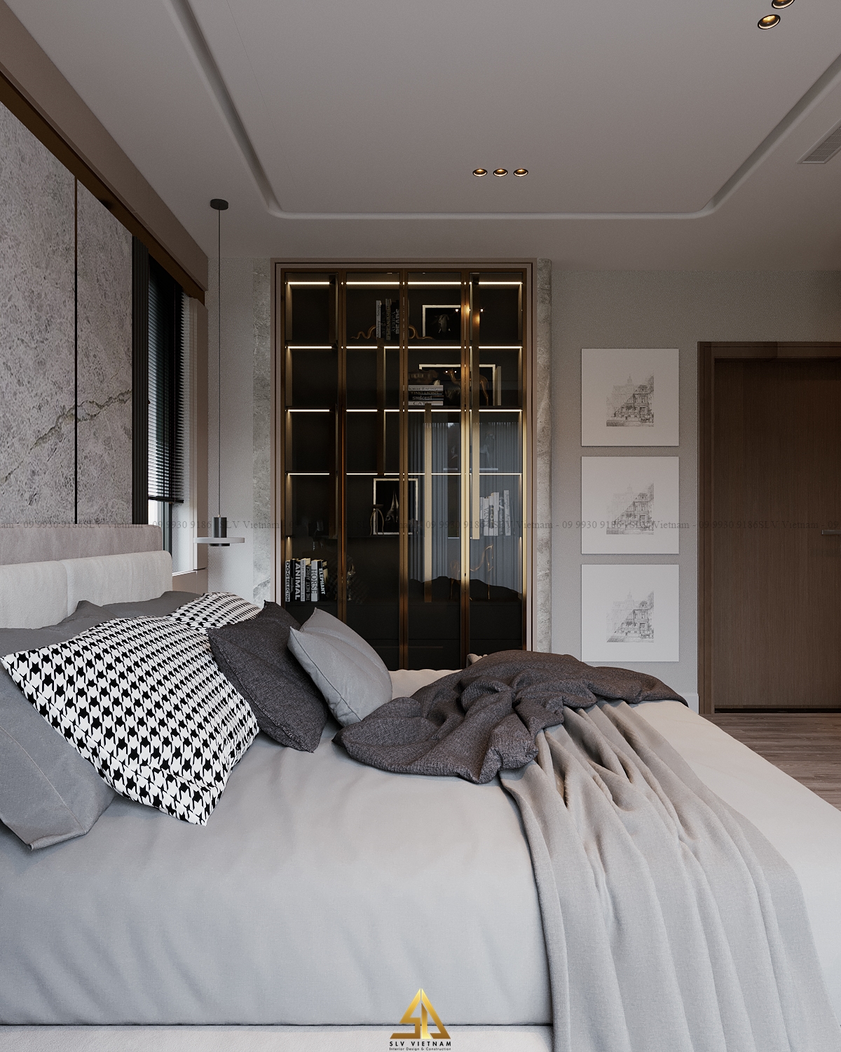 Phòng ngủ master (view 7) SLV Vietnam
