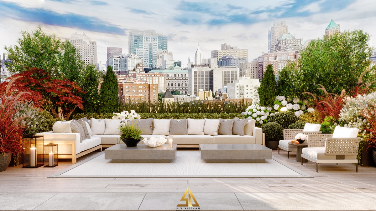 Sân thượng (view 1) Nguồn ảnh: SLV Vietnam