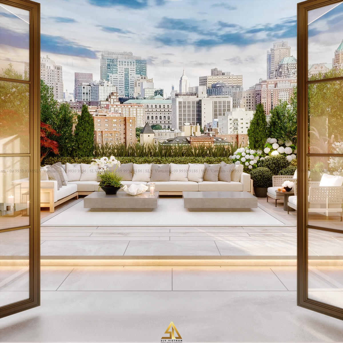 Sân thượng (view 5) Nguồn ảnh: SLV Vietnam