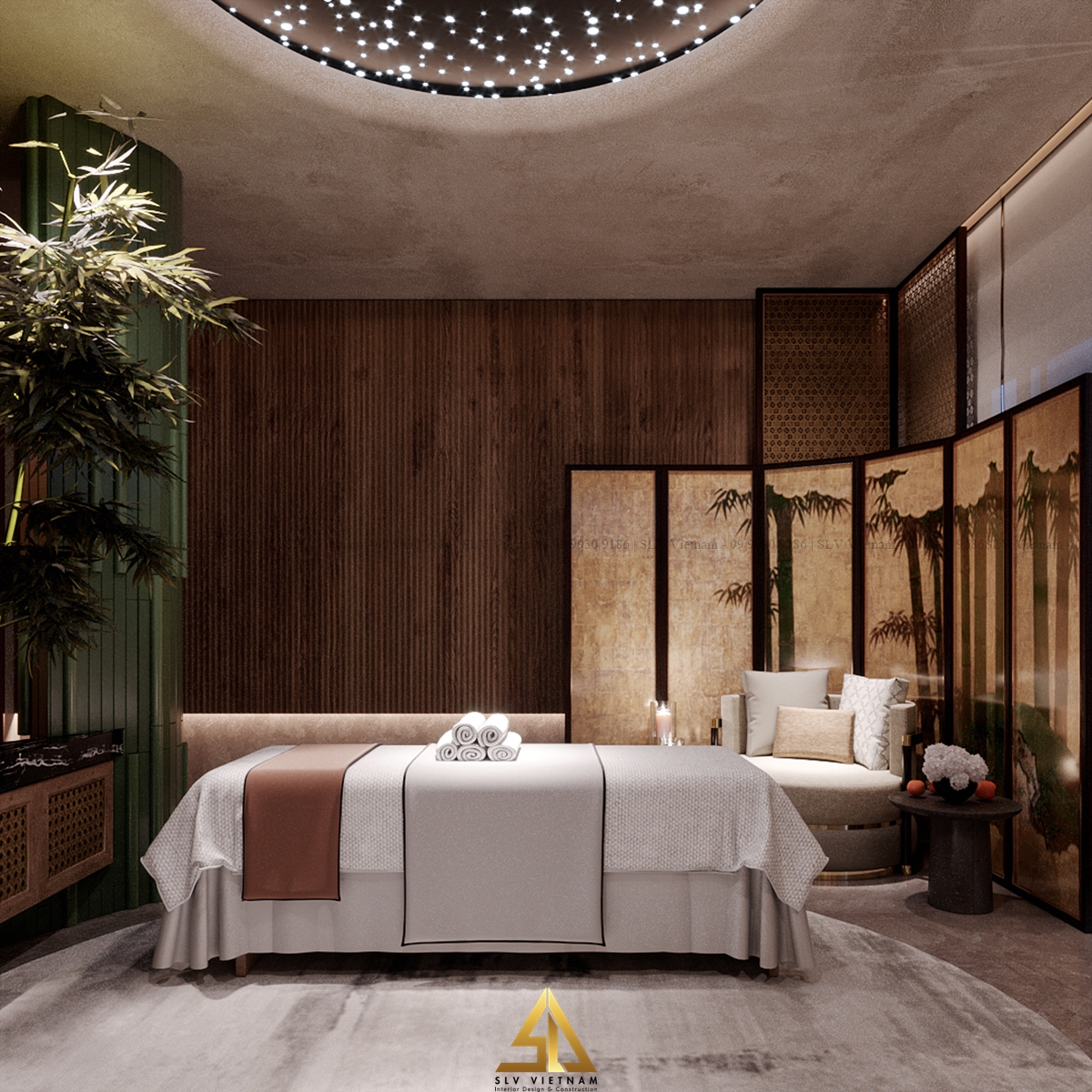 Không gian spa (view 3) Nguồn ảnh: SLV Vietnam