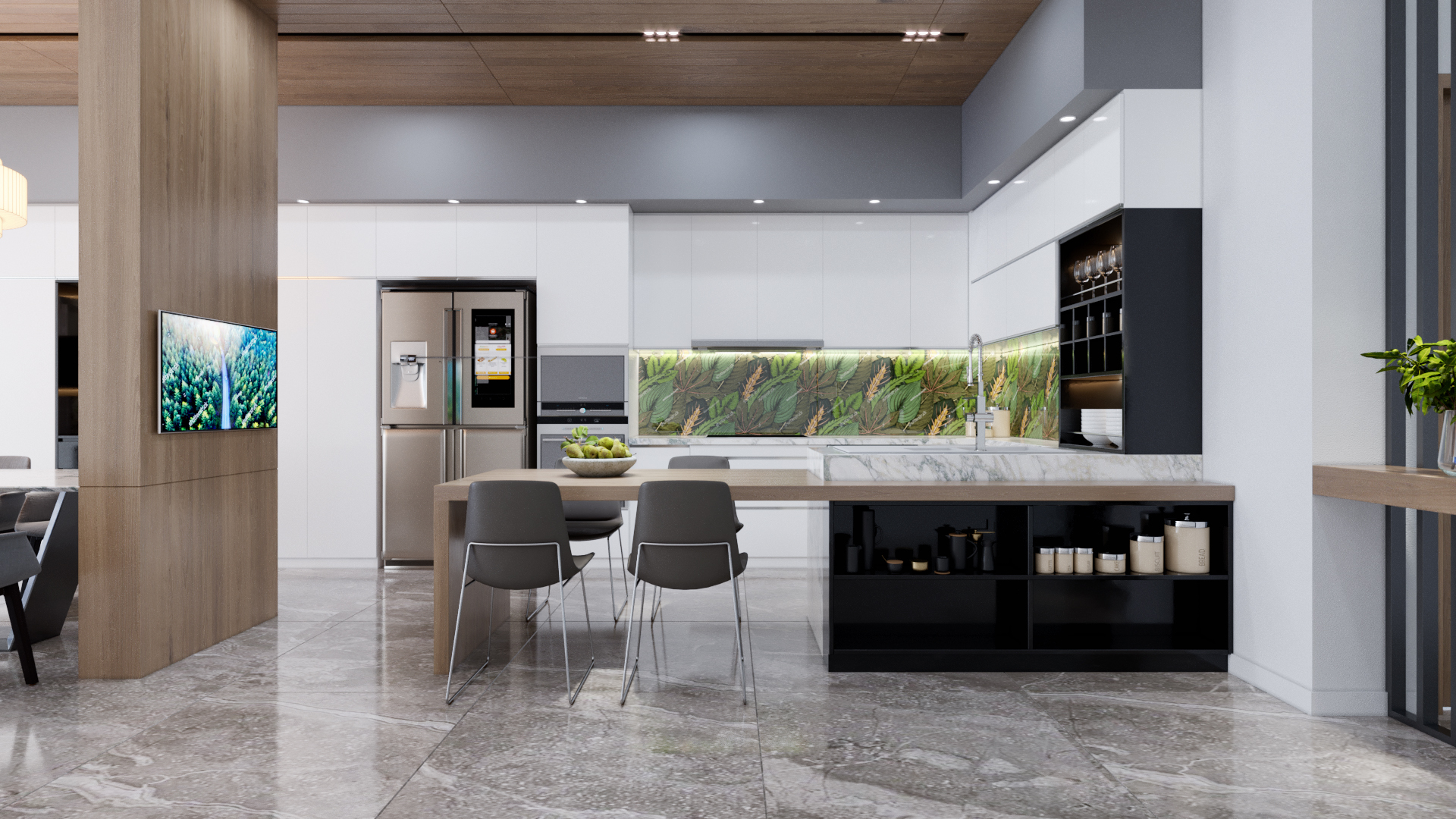 Phòng bếp (view 3) (Nguồn ảnh: SLV Vietnam)