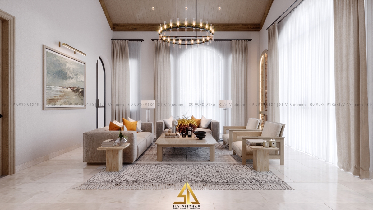 Phòng khách (view 2) SLV Vietnam