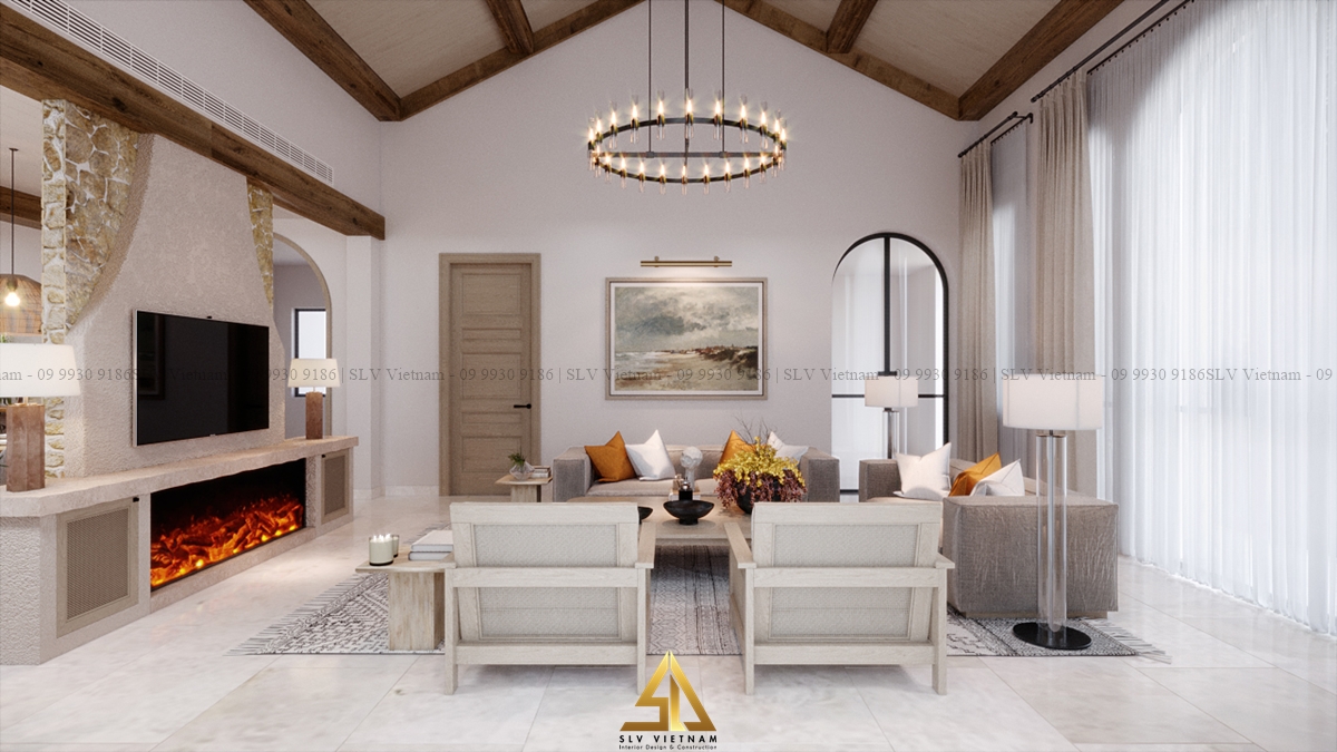 Phòng khách (view 3) SLV Vietnam