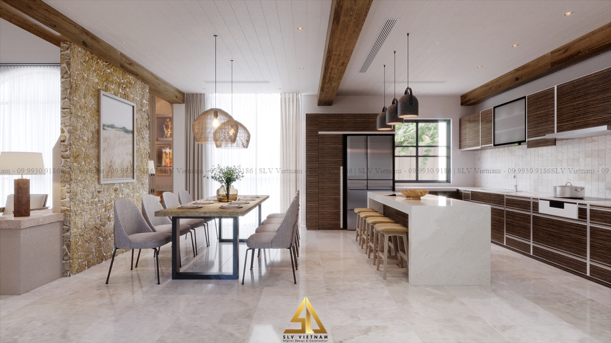 Phòng bếp (view 1) SLV Vietnam