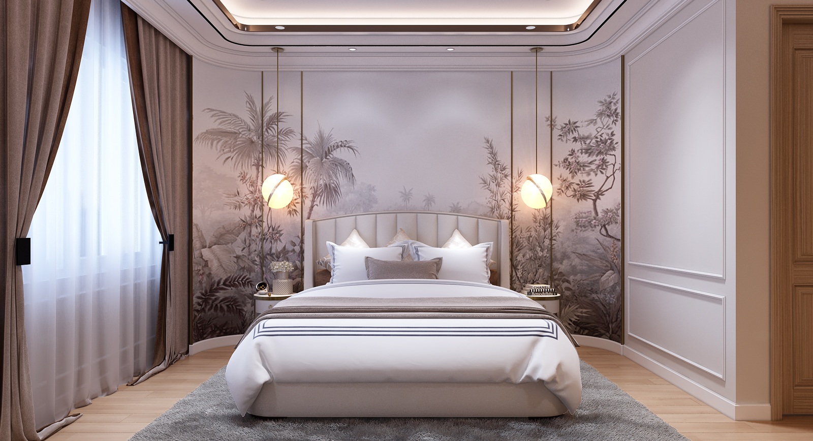 Phòng ngủ master (view 1) (Nguồn ảnh: SLV Vietnam)